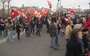 Solidarité avec la Grèce - arrivée Place de la Résistance 2
