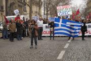 Solidarité avec la Grèce, 18 février 2012 - Solidaire, ça veut dire Solidaire!