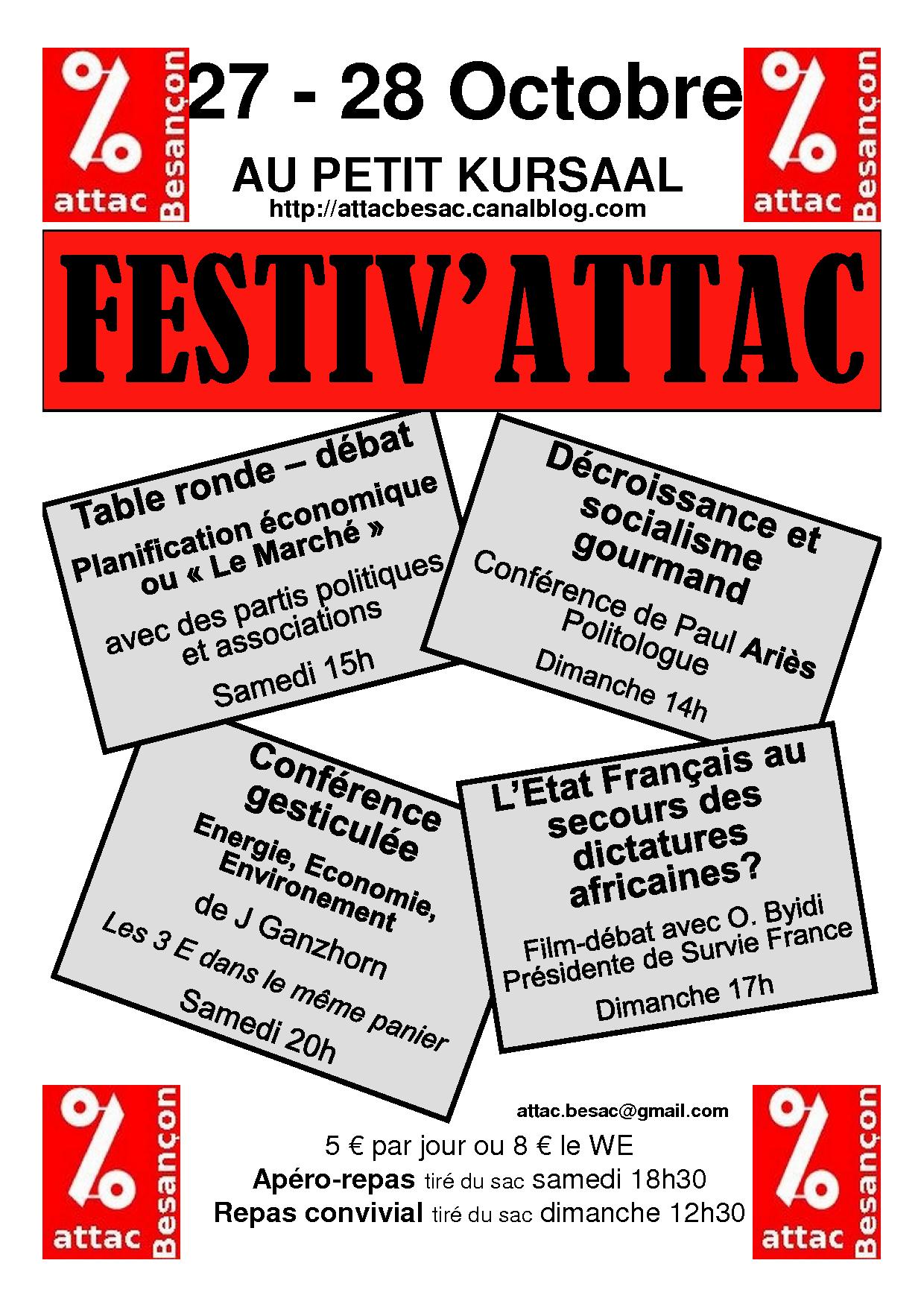 Festiv'Attac Besançon